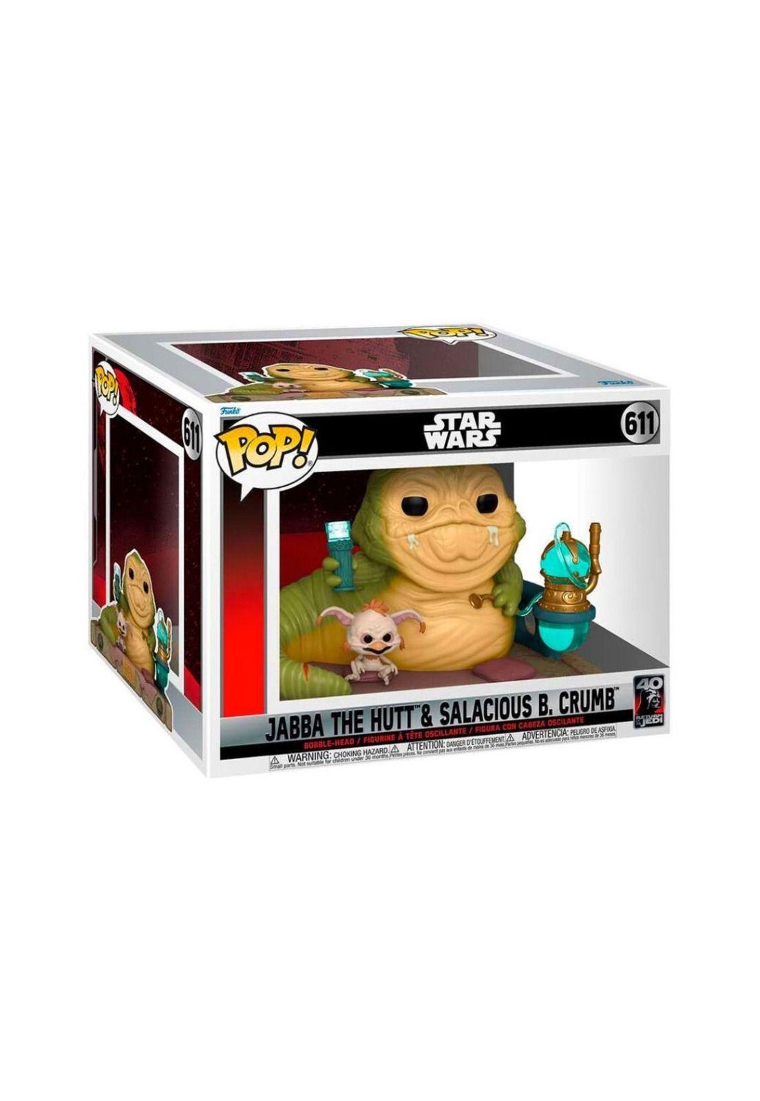 Funko Pop Star Wars Return of the Jedi Jabba w/Salacious 611-1