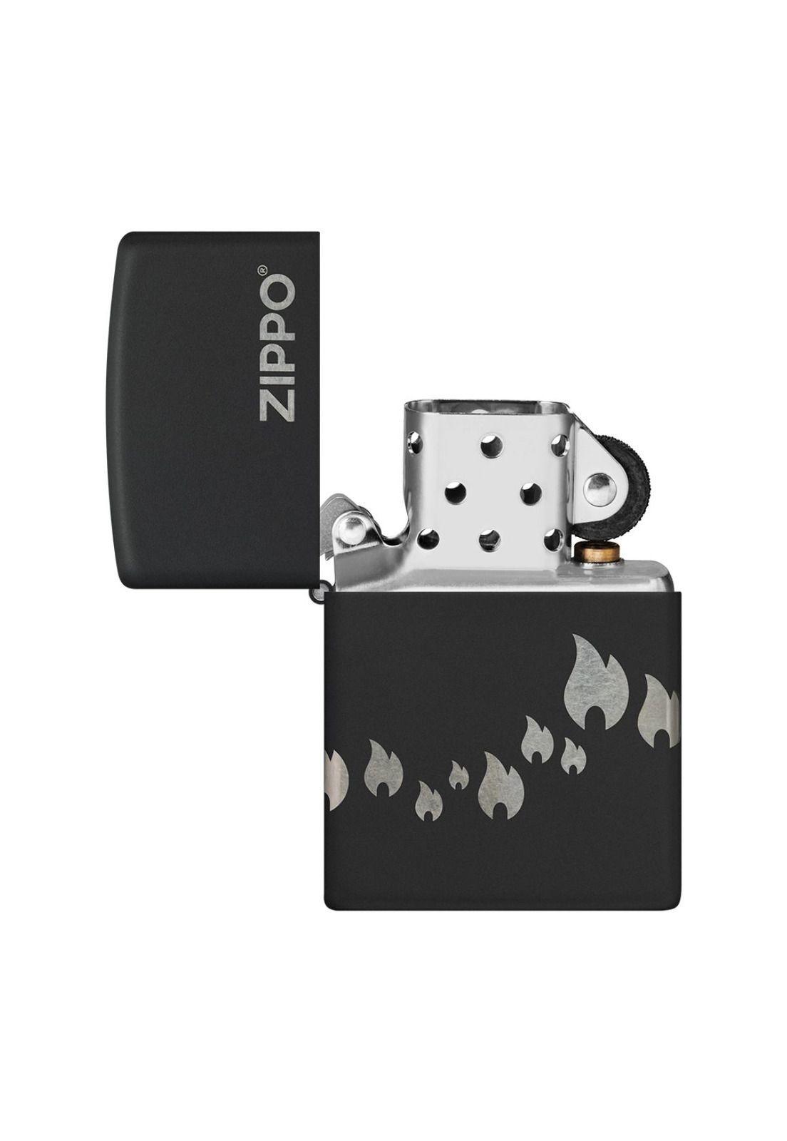 Encendedor Zippo Zippo Flame Design Negro ZP48980-3