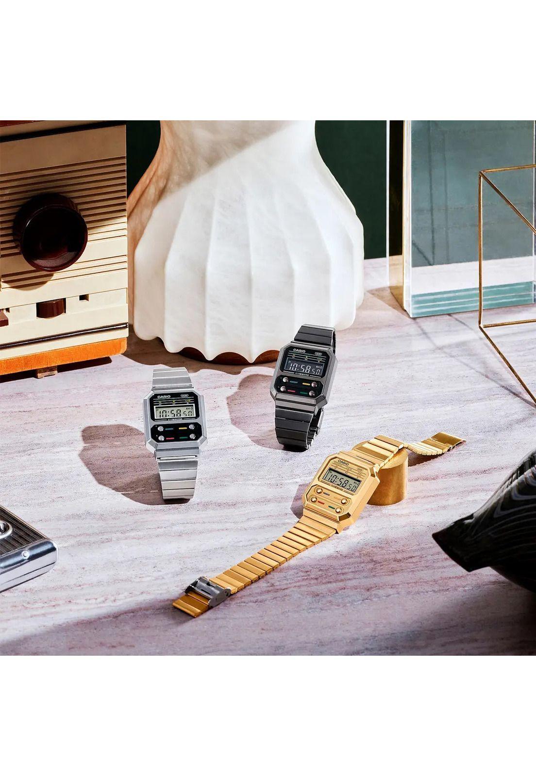 Reloj Casio Digital Unisex A-100WEG-9A-2