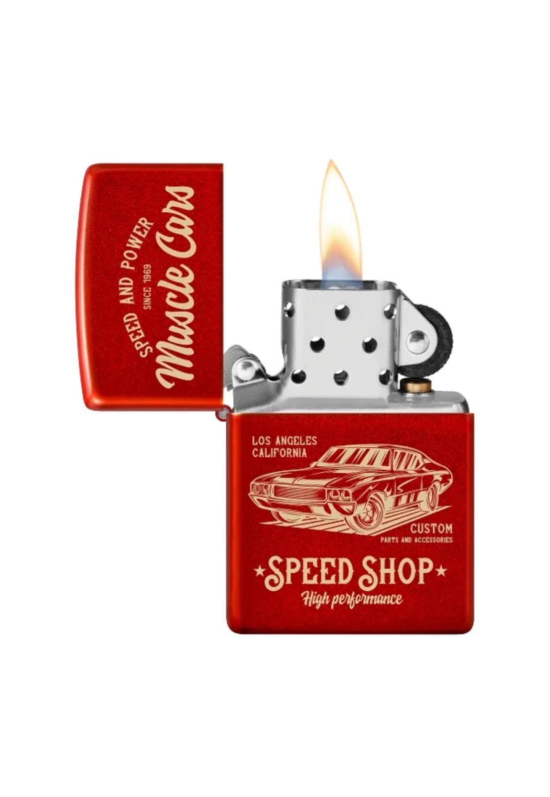 Encendedor Zippo Muscle Car Design Rojo ZP48523-1