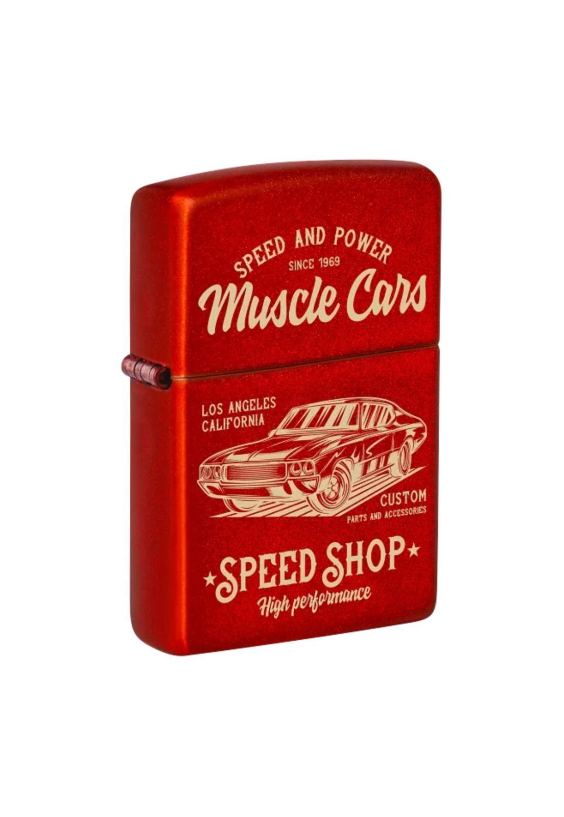 Encendedor Zippo Muscle Car Design Rojo ZP48523-2