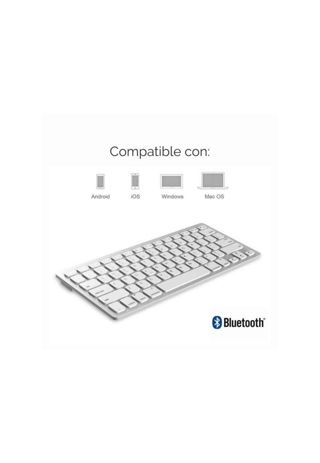 Teclado Inalambrico Bluetooth Para Tablets - Tv - Smartphone-2