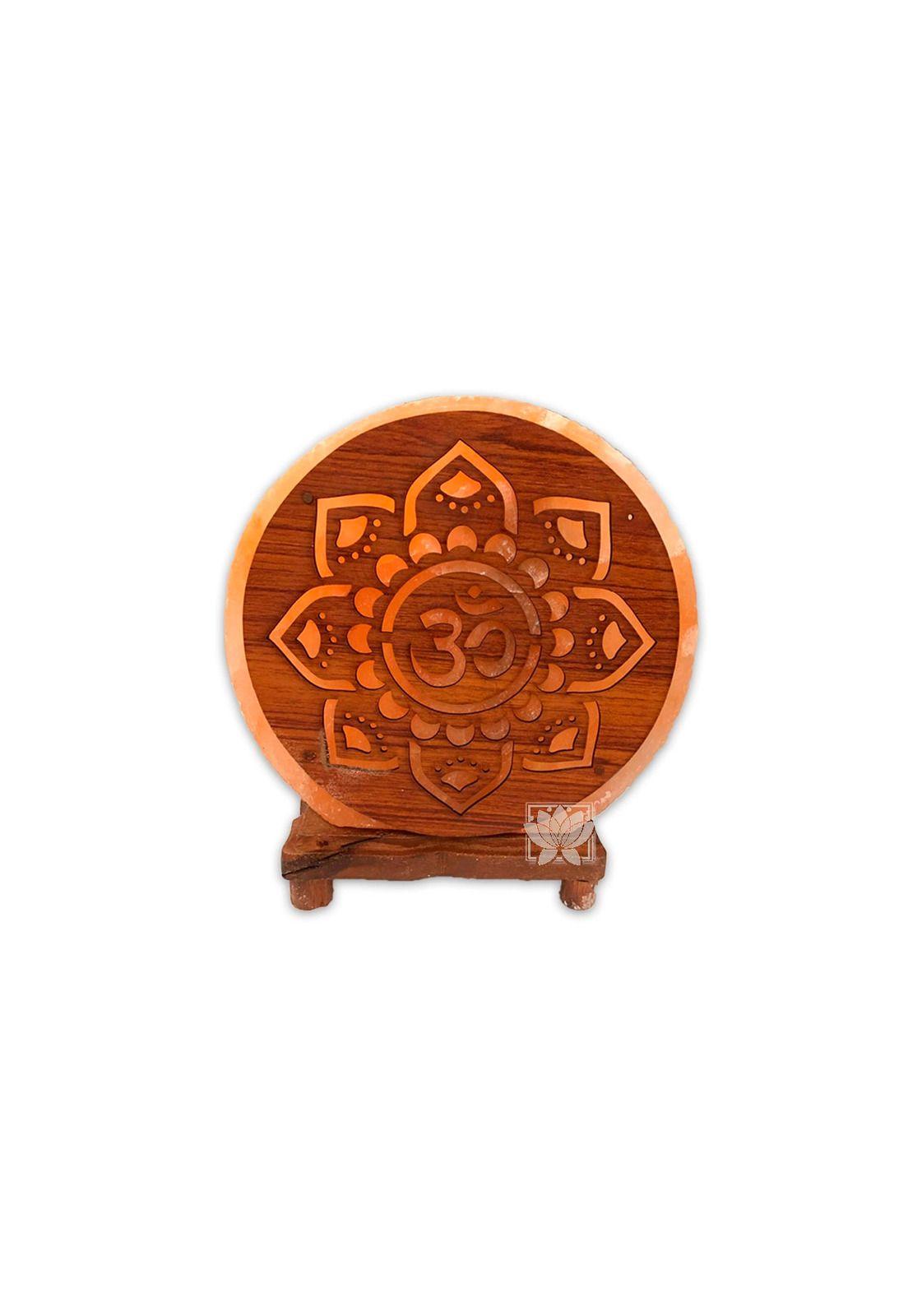 Lampara De Sal Diseño 12 Om 21 Cms-0