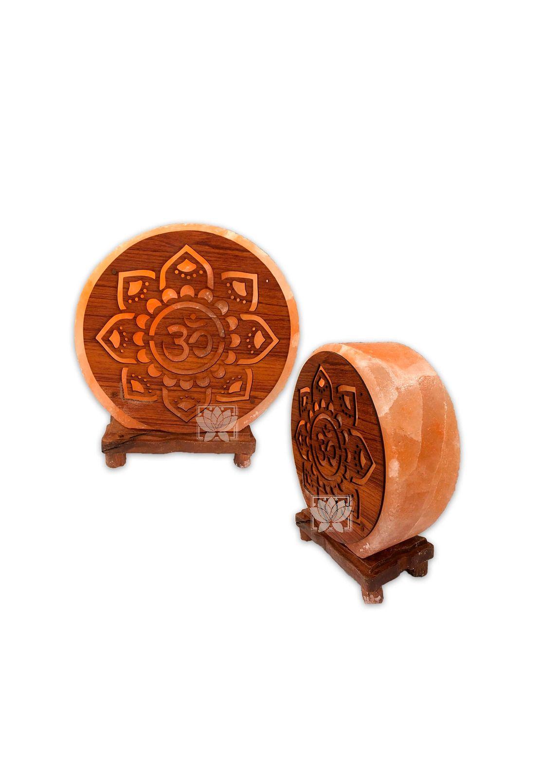 Lampara De Sal Diseño 12 Om 21 Cms-1