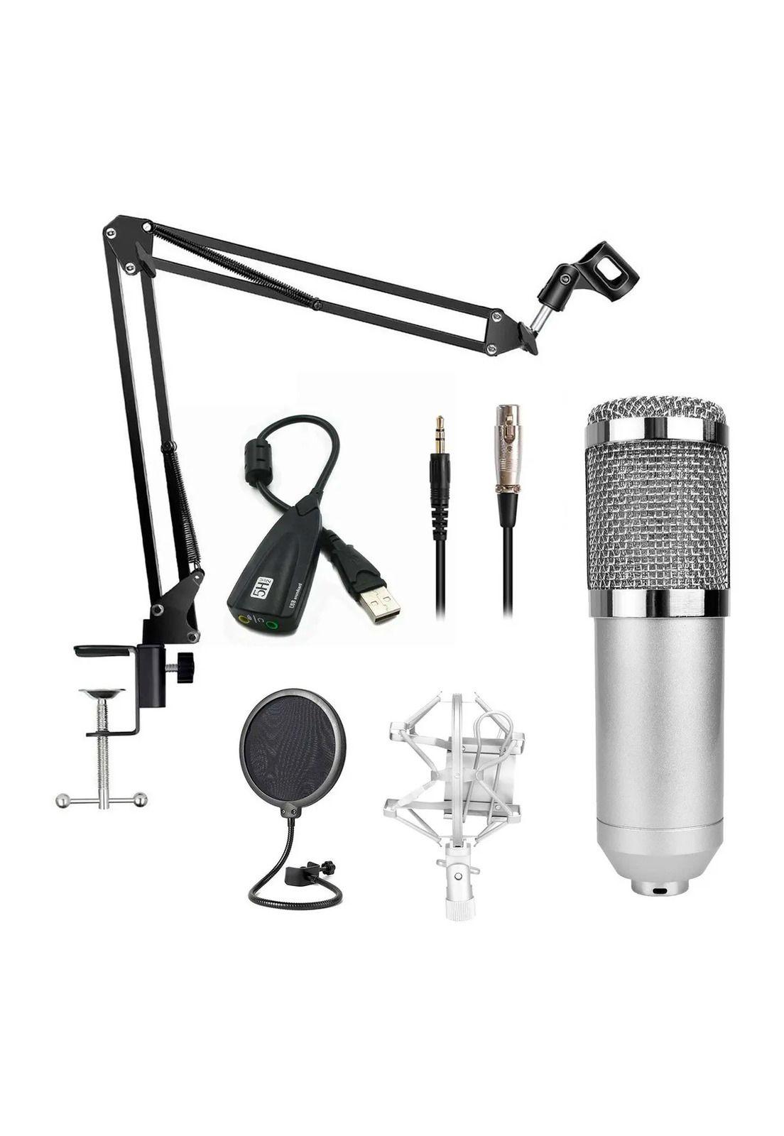 Kit Microfono Estudio Condensador Fiddler Studio Pro-0