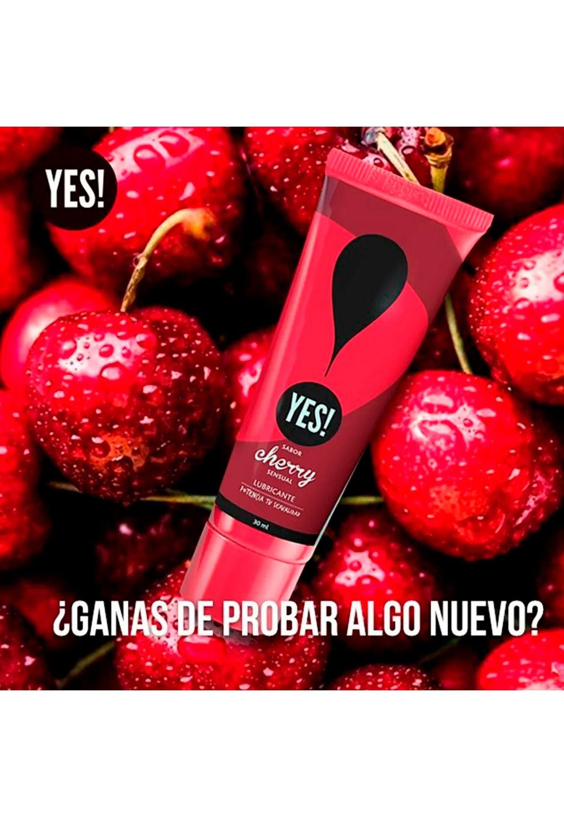 Yes! Gel Lubricante Intimo Sabor Cherry 30 Ml-1