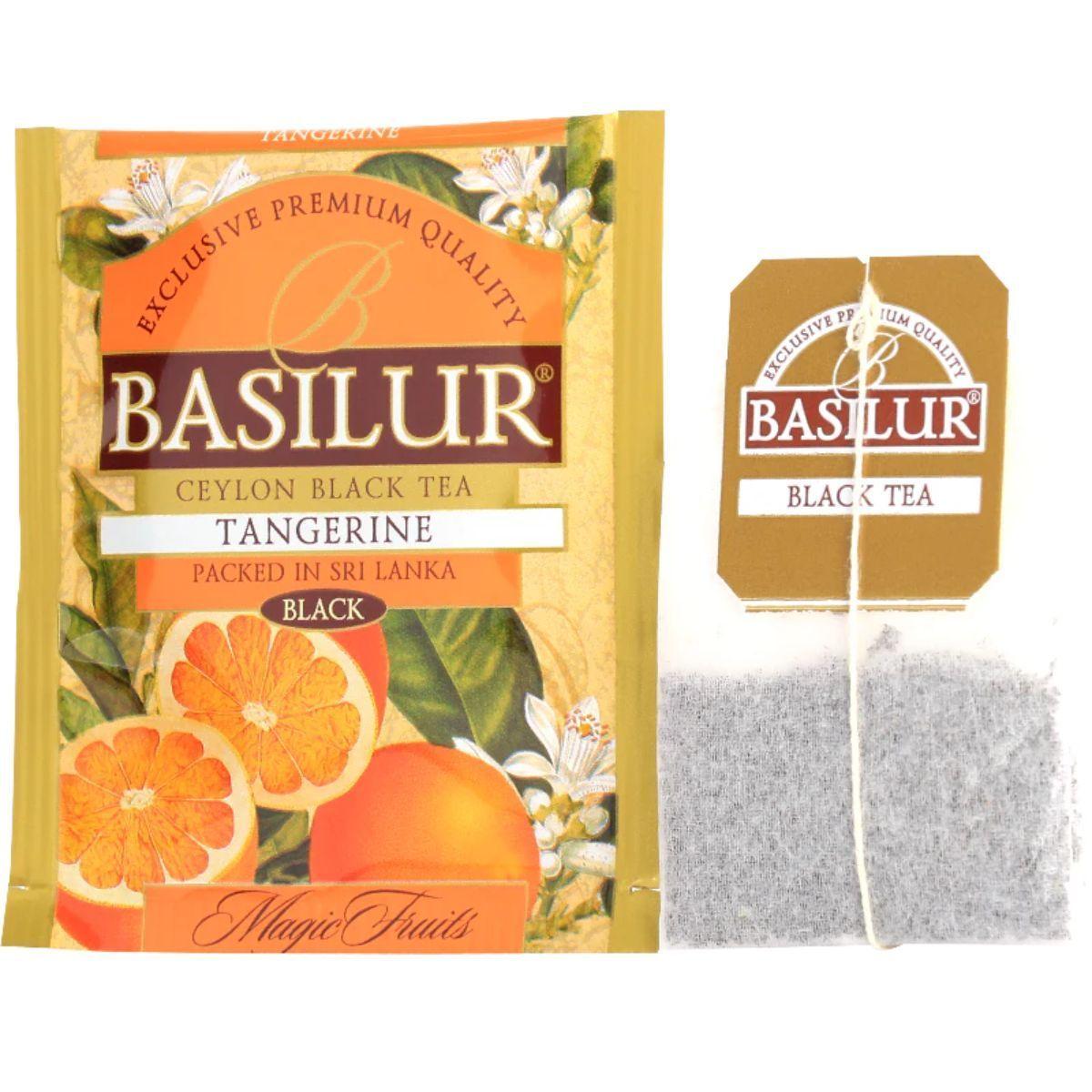 Te Negro Basilur Tangerine Caja 25 bolsas-2