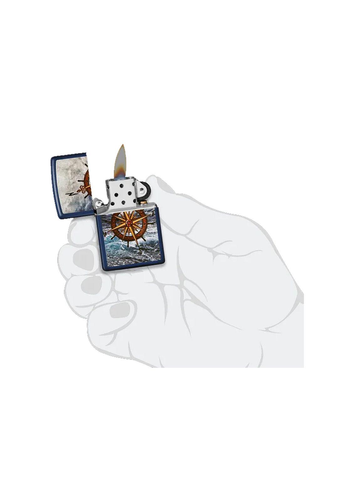 Encendedor Zippo Compass Ocean Design Azul ZP49408-4