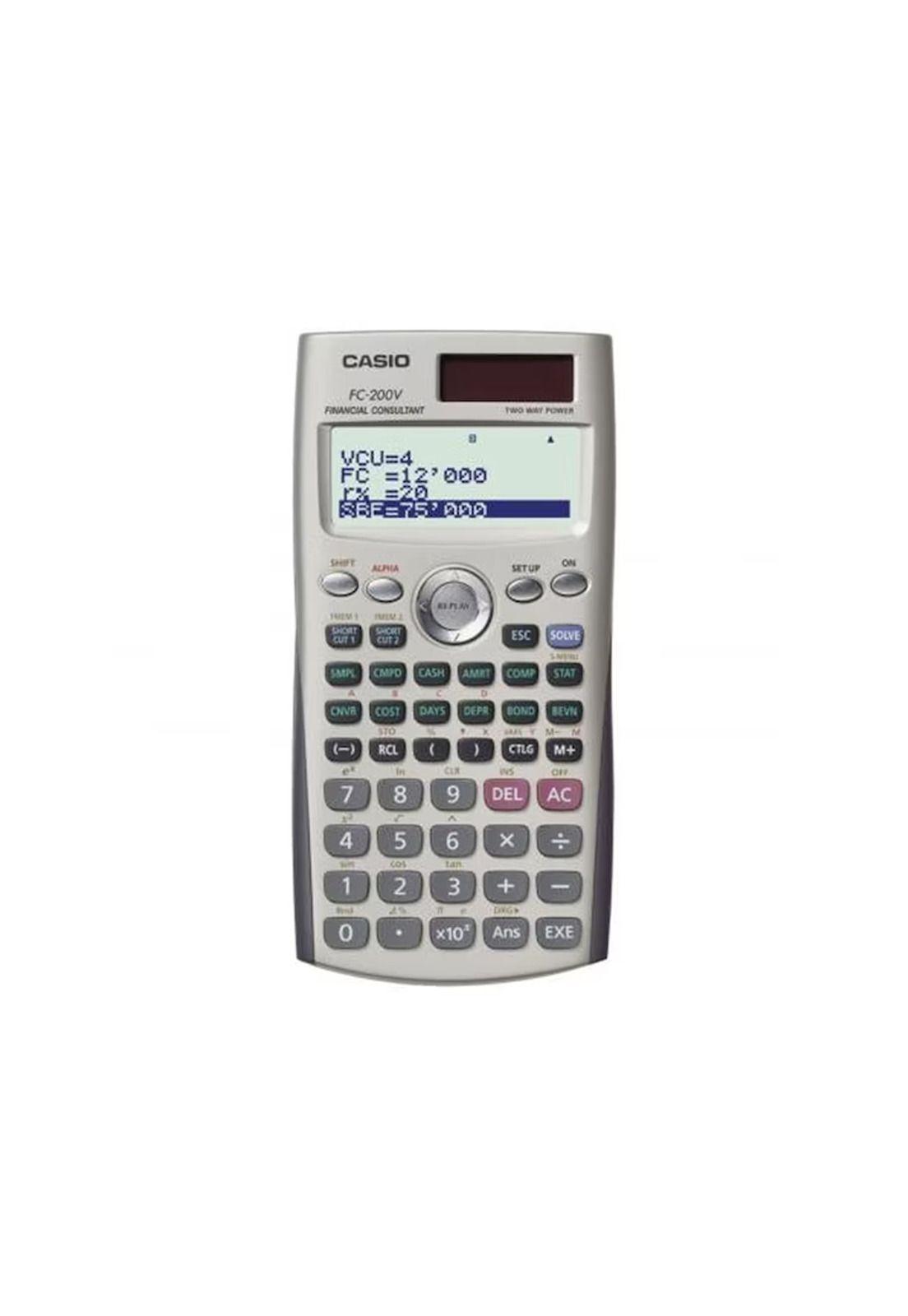 Calculadora Financiera Casio FC-200V-0