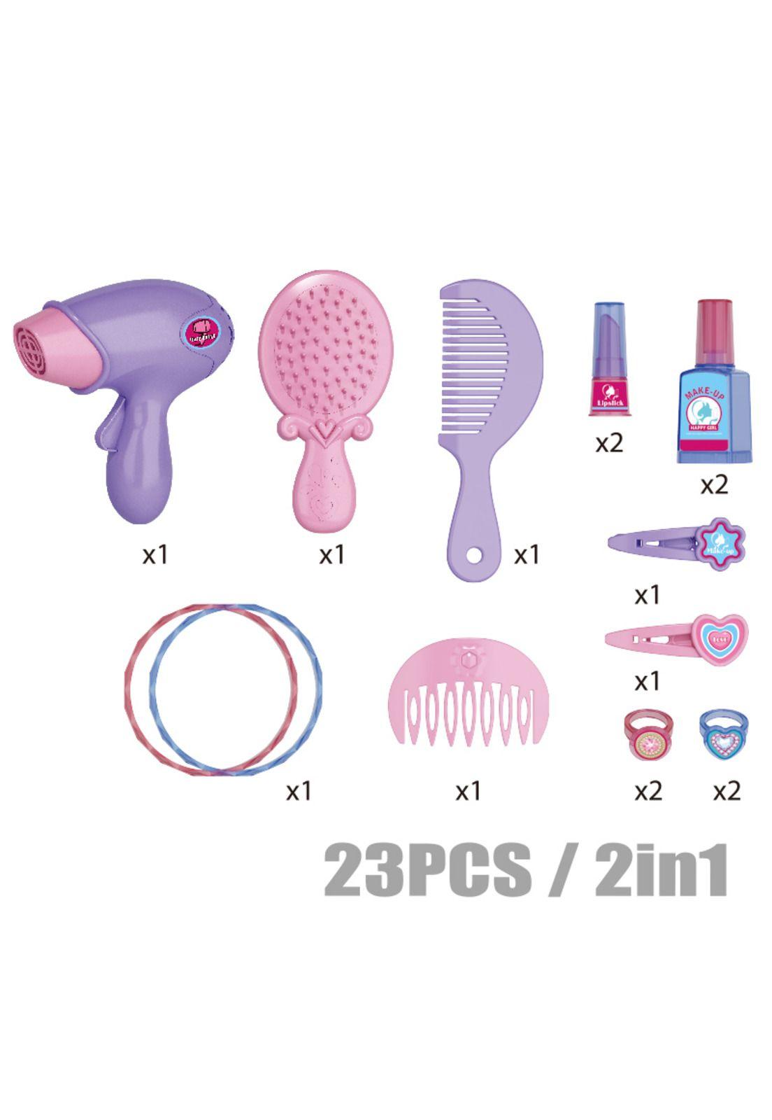 Maleta De Juegos 4 en 1 Set Cosmetiquero Con Accesorios-4