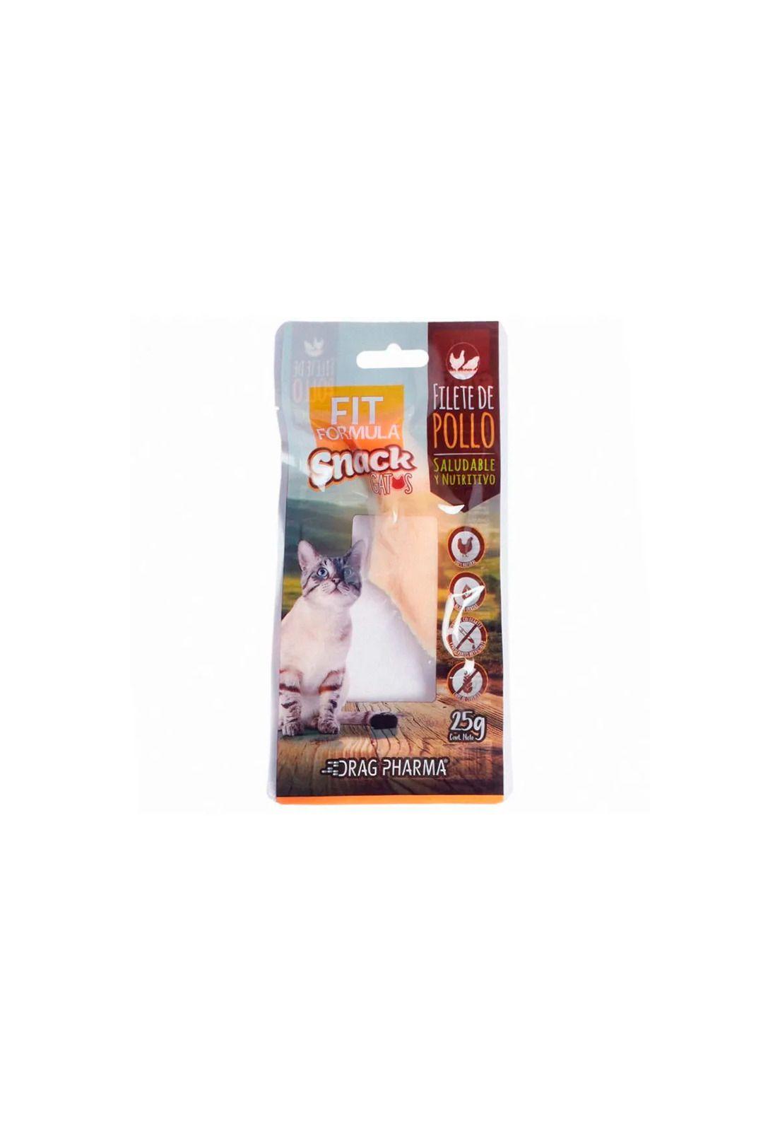 Fit Formula Snack Filete Pollo Para Gatos 25g-1