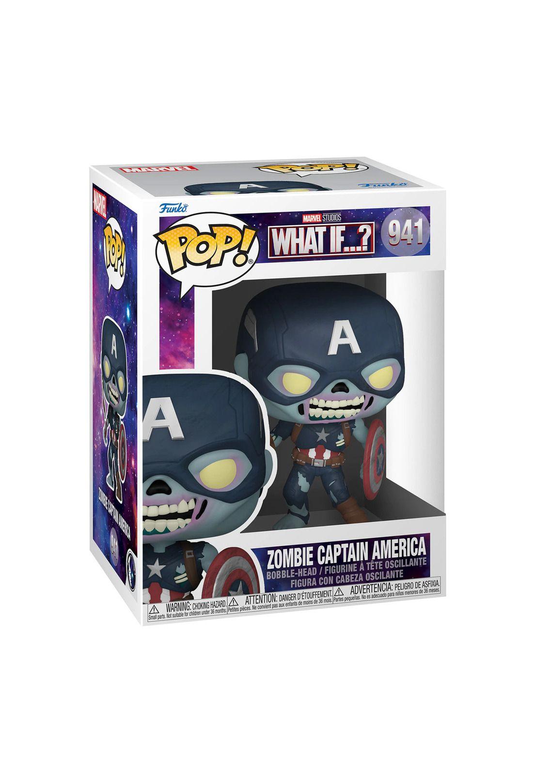 Funko Pop Marvel What If Zombie Captain America 941-1