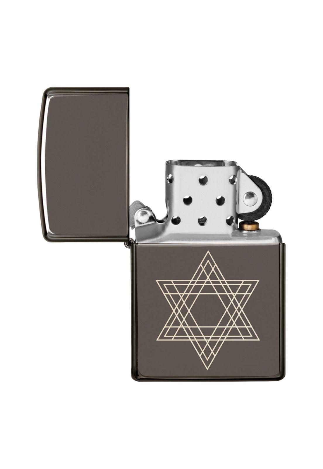 Encendedor Zippo Estrella de David Design Plateado ZP49685-3