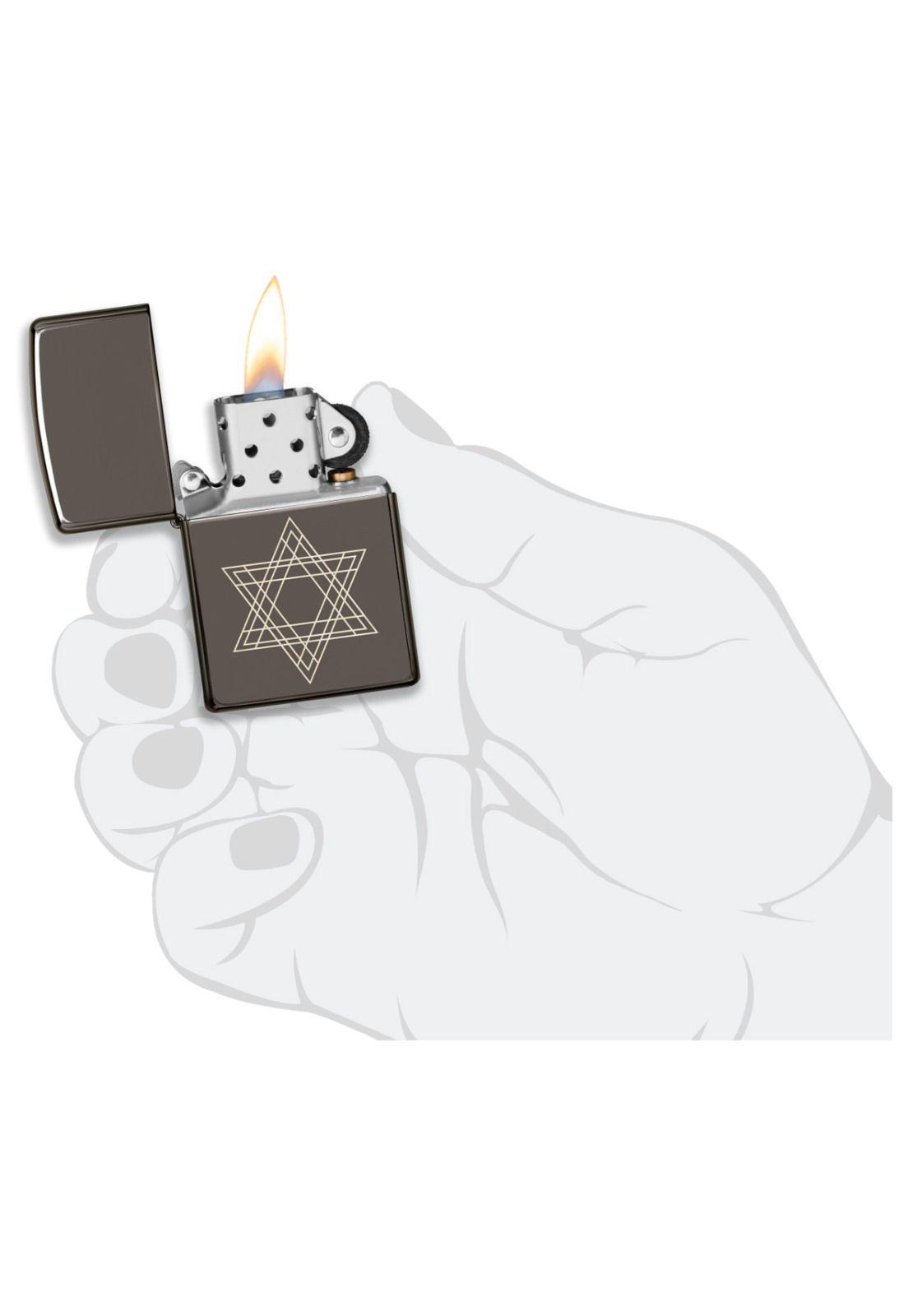 Encendedor Zippo Estrella de David Design Plateado ZP49685-4