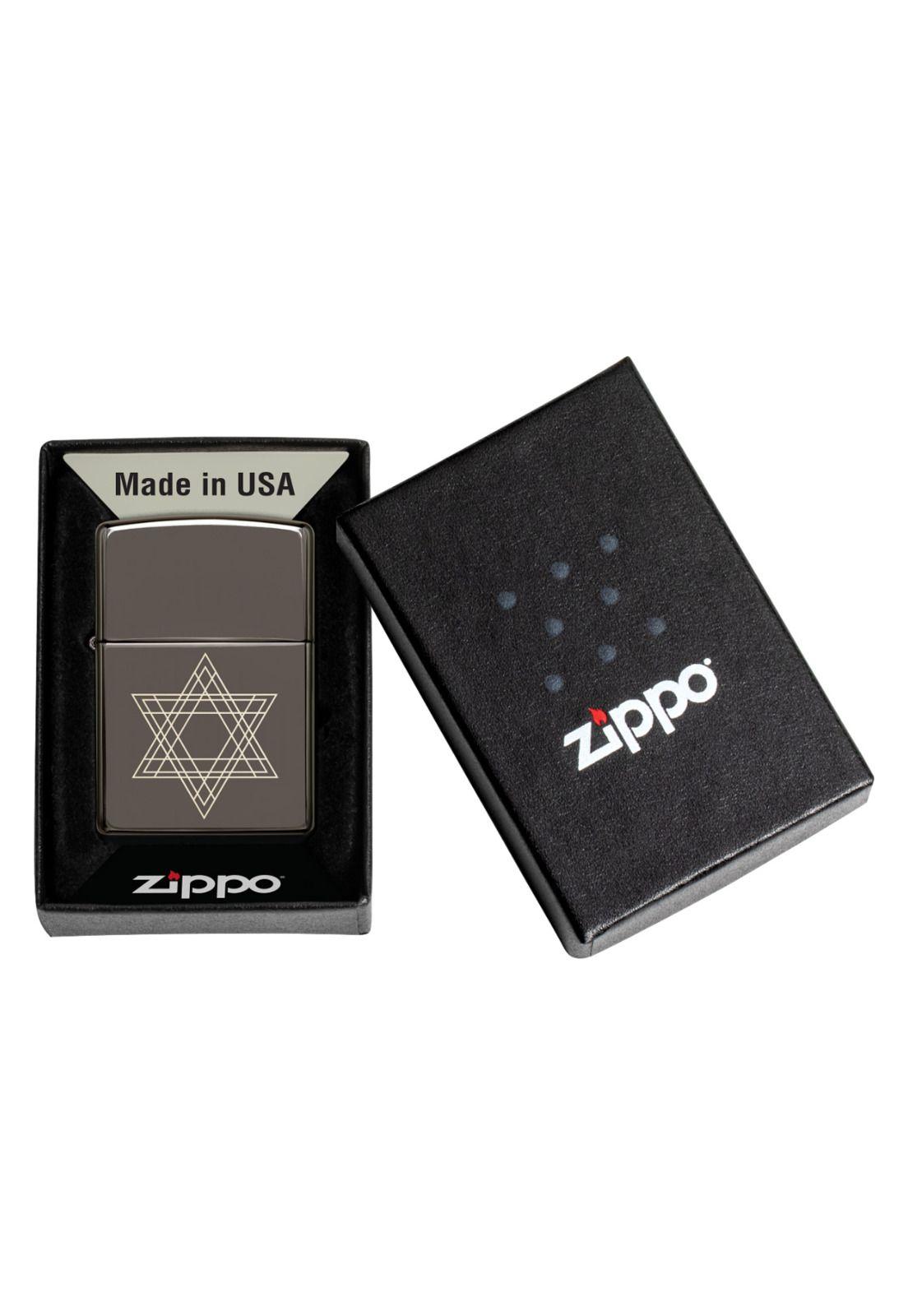 Encendedor Zippo Estrella de David Design Plateado ZP49685-5