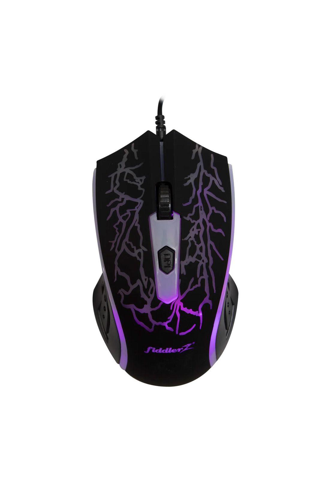 Mouse Gamer 4d Retroiluminado Luz Rgb Fiddler FD-MO304-1