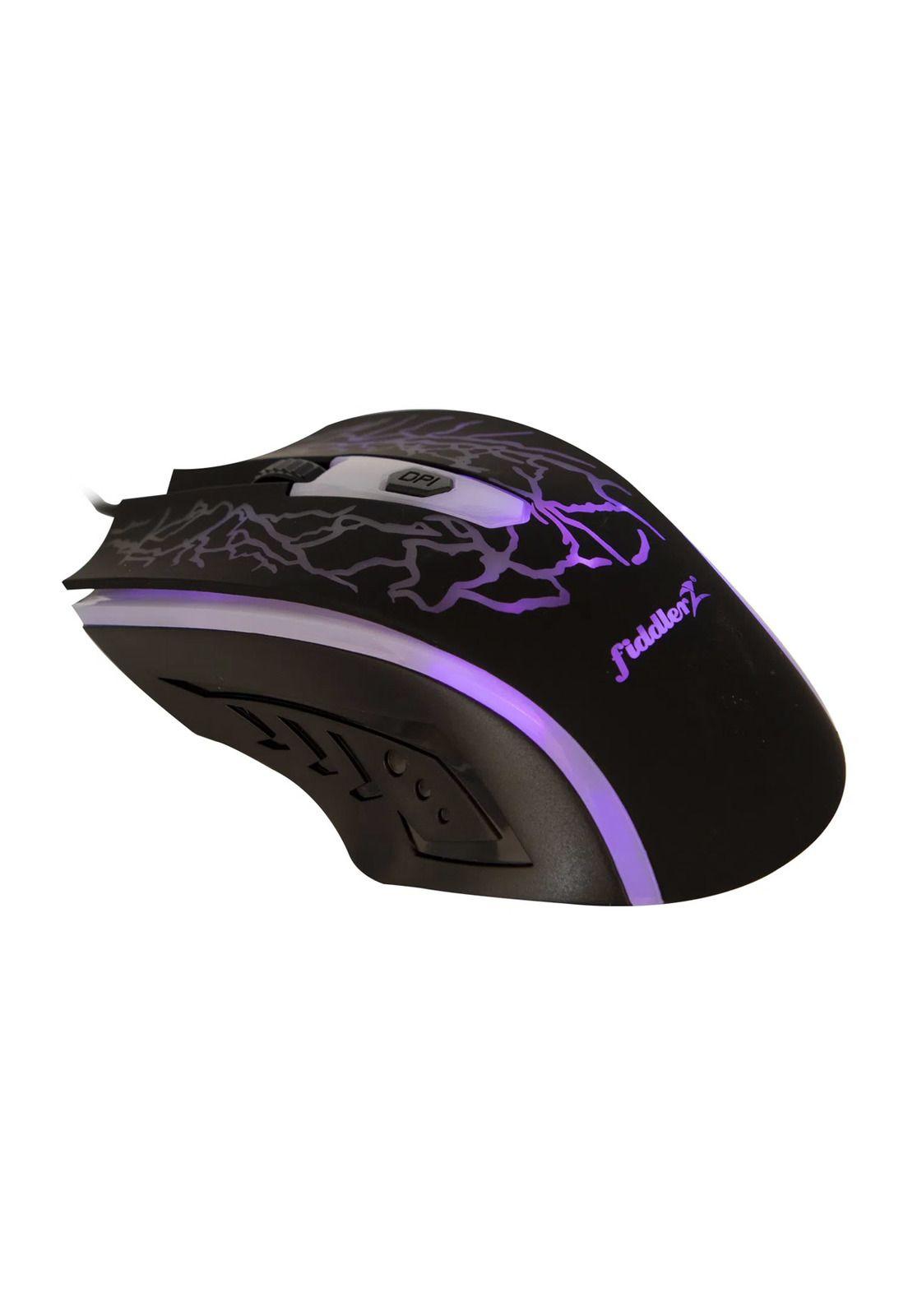 Mouse Gamer 4d Retroiluminado Luz Rgb Fiddler FD-MO304-2