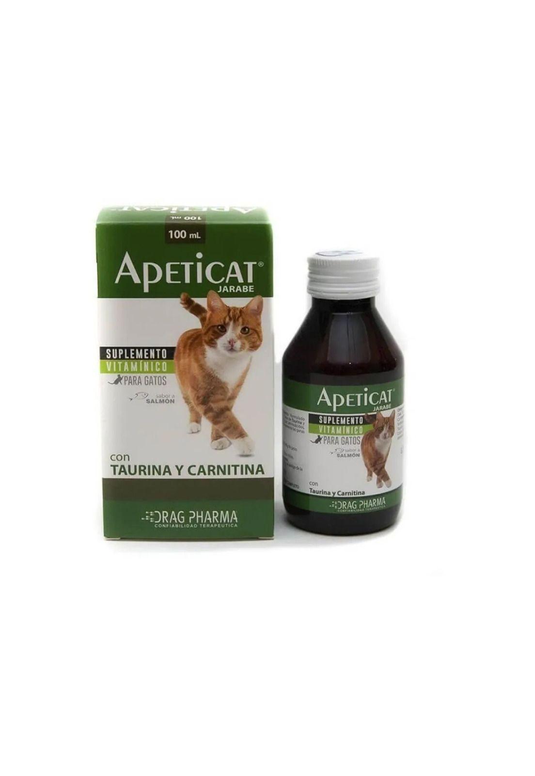 Apeticat Suplemento Vitaminico Jarabe Gato Adulto 100 Ml-0