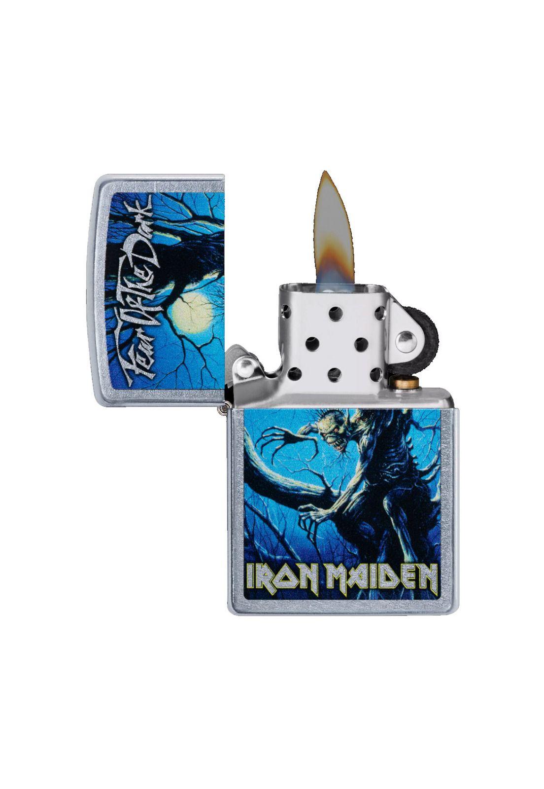 Encendedor Zippo Iron Maiden Design Azul ZP49234-1