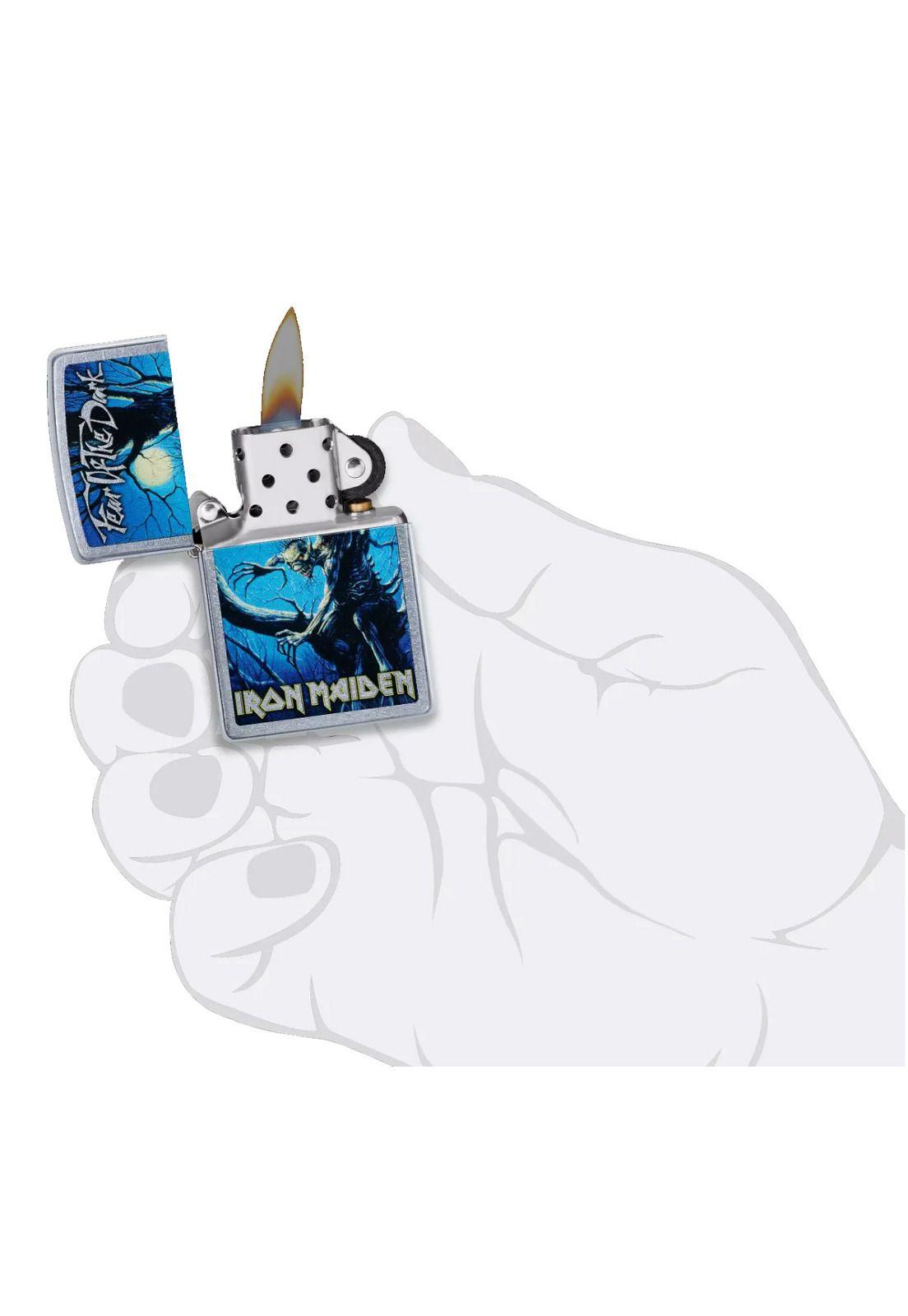 Encendedor Zippo Iron Maiden Design Azul ZP49234-6