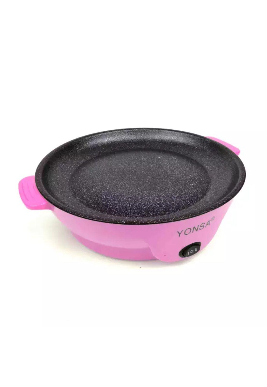 Sartén Eléctrico Multifuncional Color Rosa-0