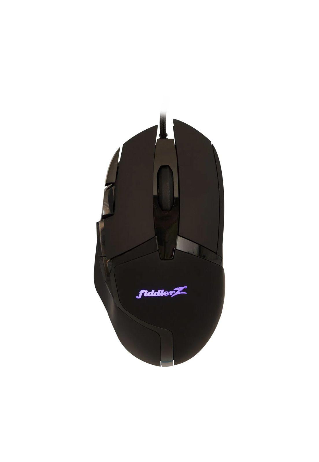 Mouse Gamer 7d Retroiluminado Luz Led Fd-mo520 Fiddler-2