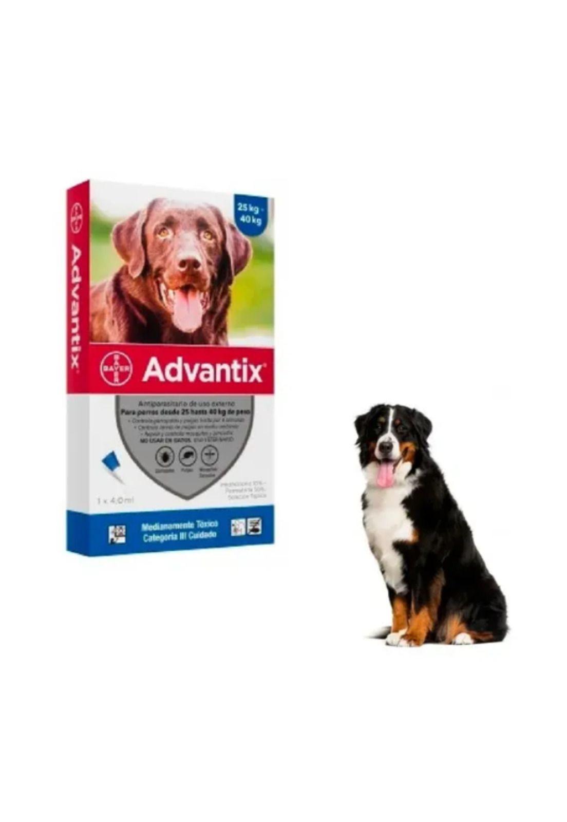 Advantix Pipeta Antipulgas Y Garrapatas Perros 25-40 Kg-1
