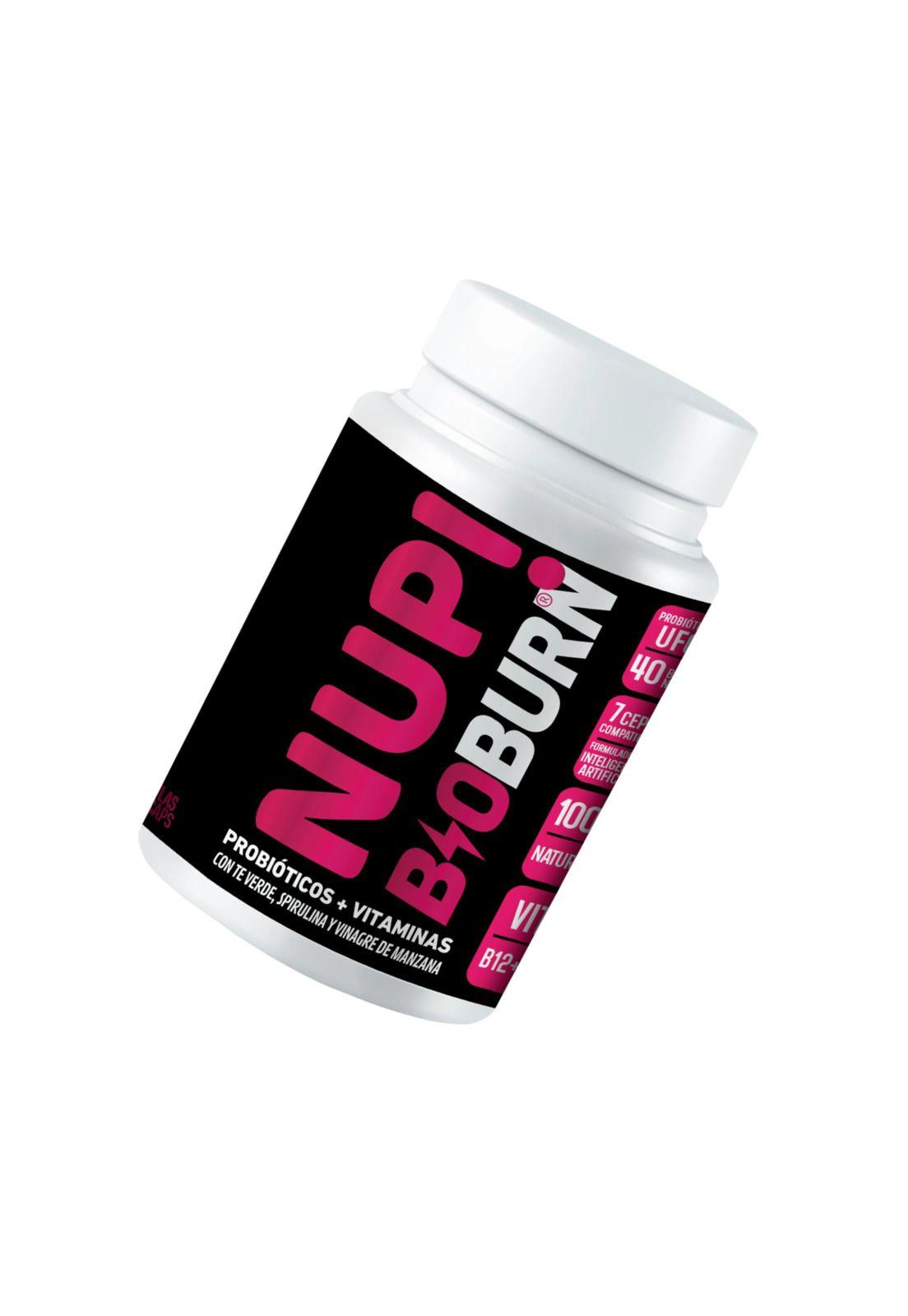 Probiótico Bioburn + Spirulina + Vinagre Manzana 60 Cap Nup-1