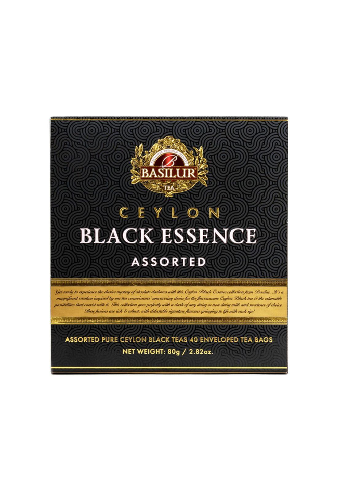 Te Negro Surtido Basilur Black Essence 40 Bolsas-2