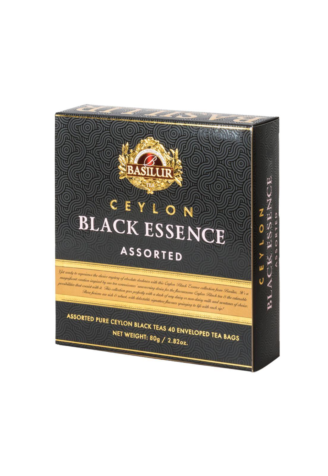 Te Negro Surtido Basilur Black Essence 40 Bolsas-3