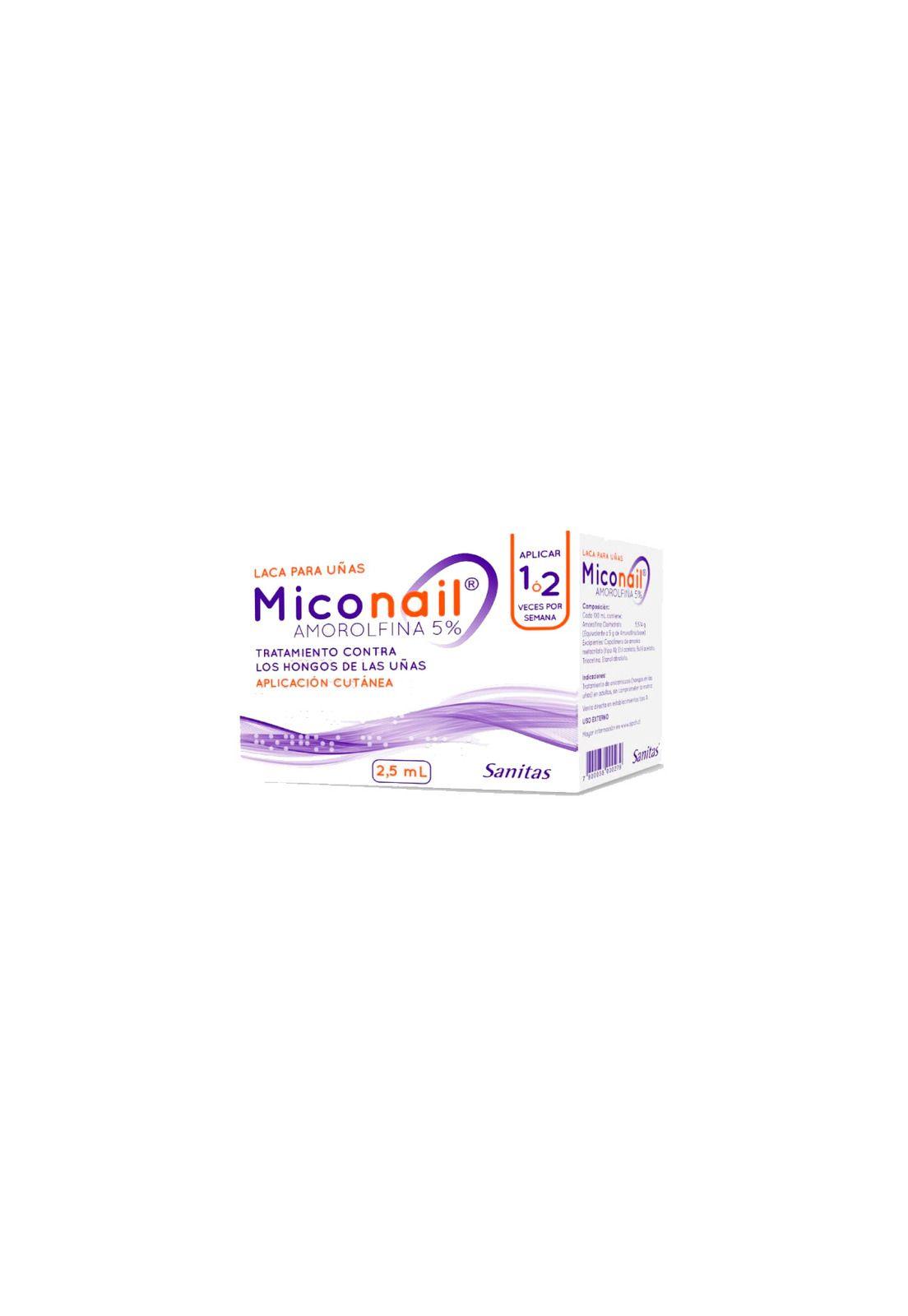 Antimicotico para Uñas Miconail 5% 2,5 ml-0