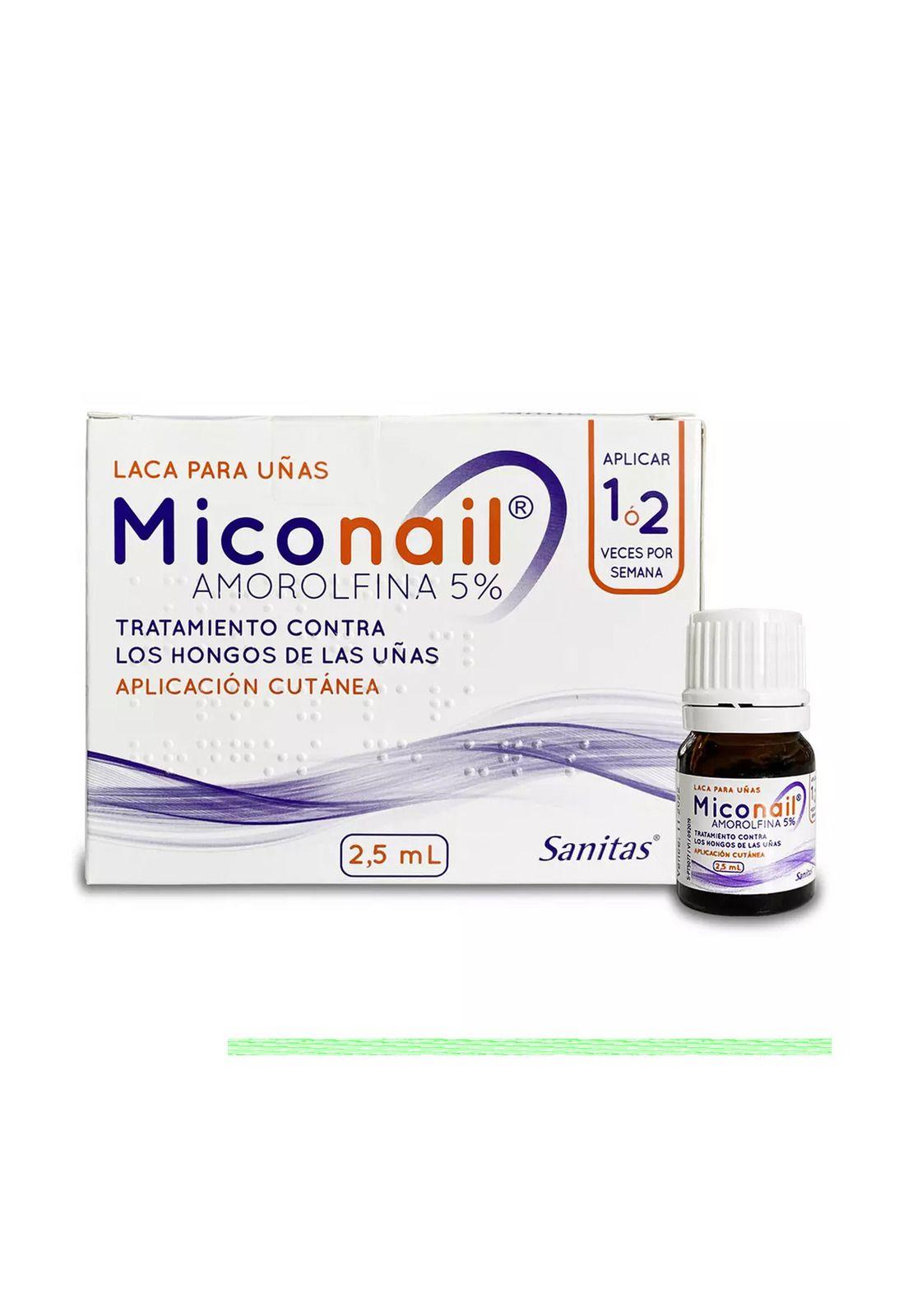 Antimicotico para Uñas Miconail 5% 2,5 ml-2