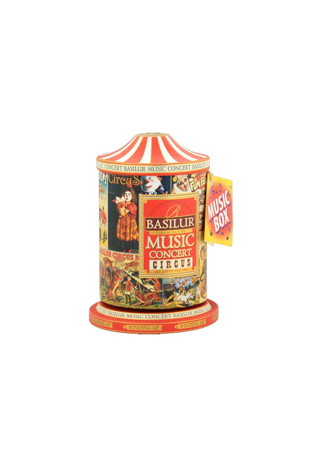 Te Negro Basilur Carrusel Musical Circus 100 gr-0