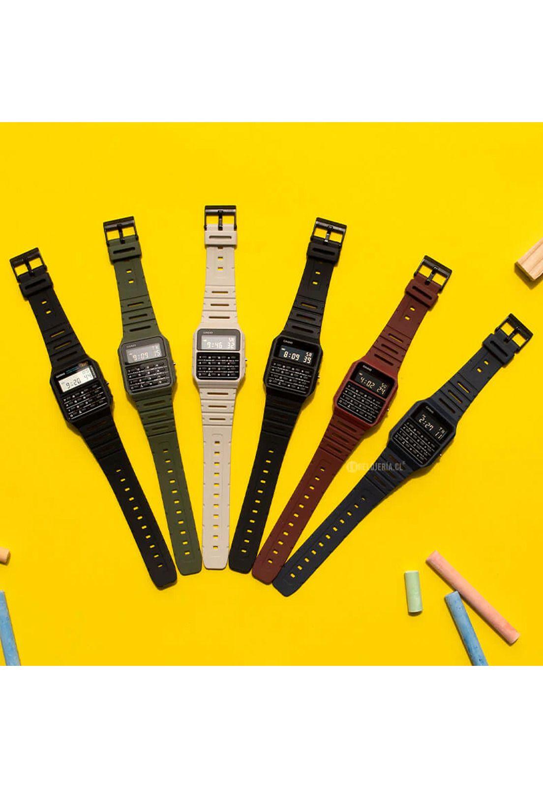 Reloj Calculadora Casio Digital Varon CA-53WF-2B-4