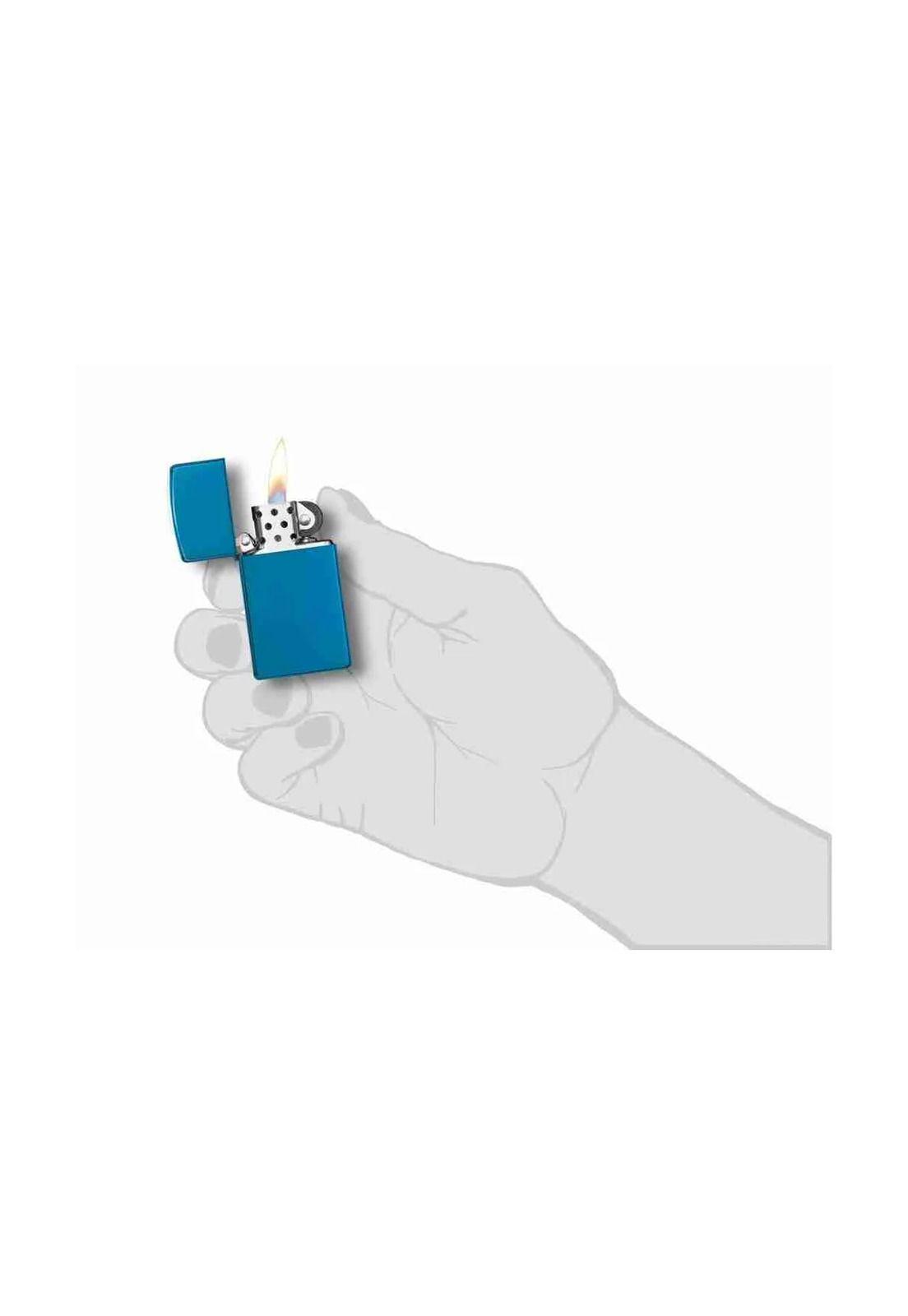 Encendedor Zippo Slim High Polish Blue Azul ZP20494-3