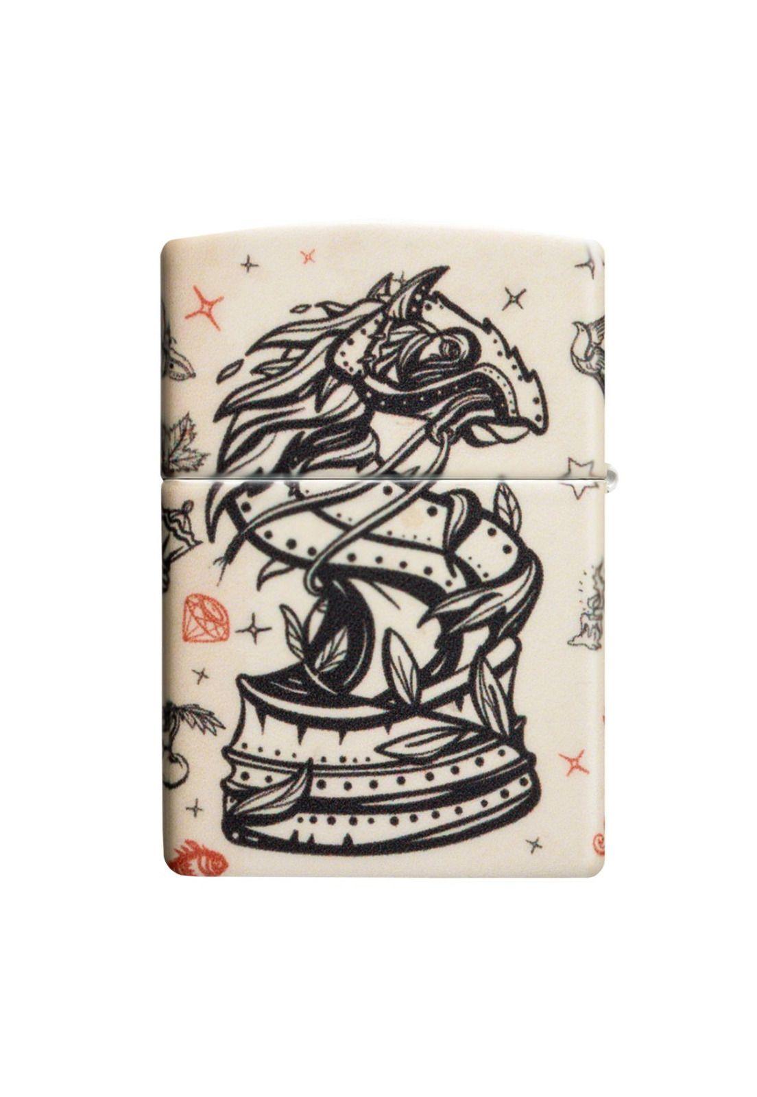 Encendedor Zippo Checkmate Chess Design Beige ZP46029-0