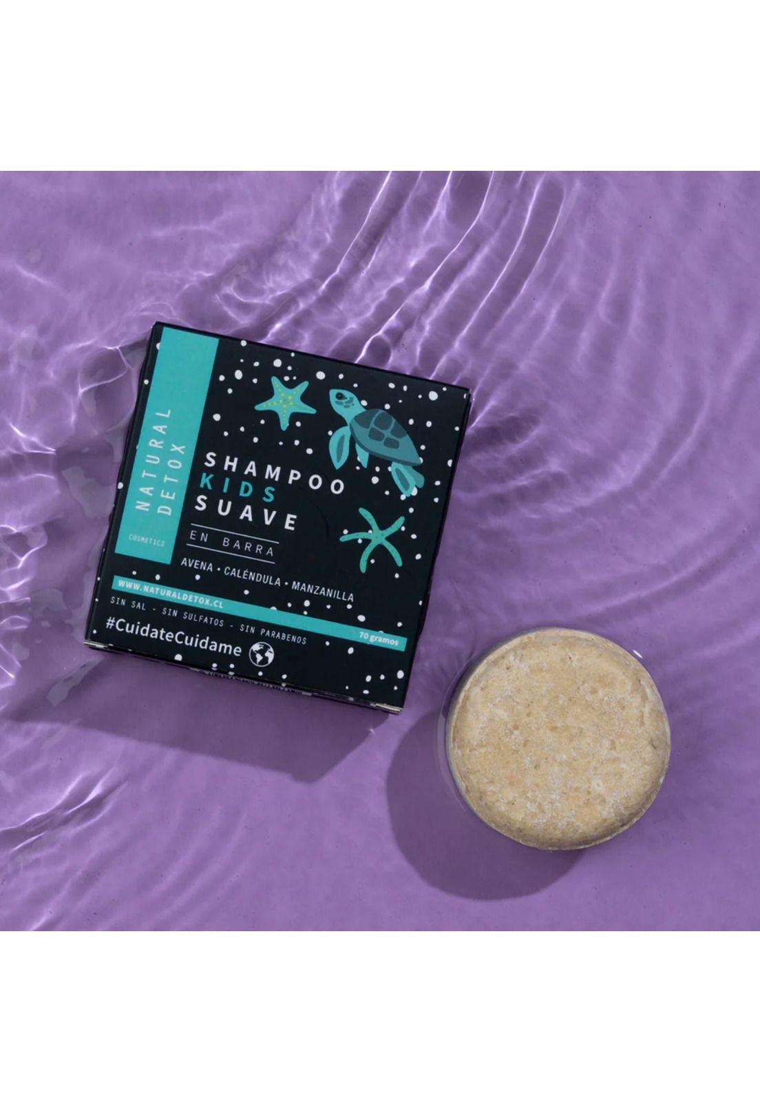 Shampoo Kids Suave en Barra Natural Detox 70gr-1