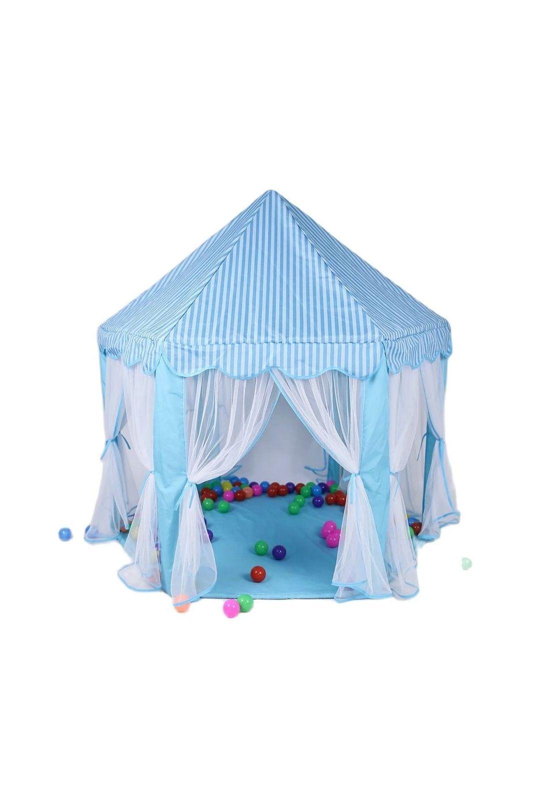 Carpa Tool Castillo Tienda Infantil Para Niñas Niños Azul-1