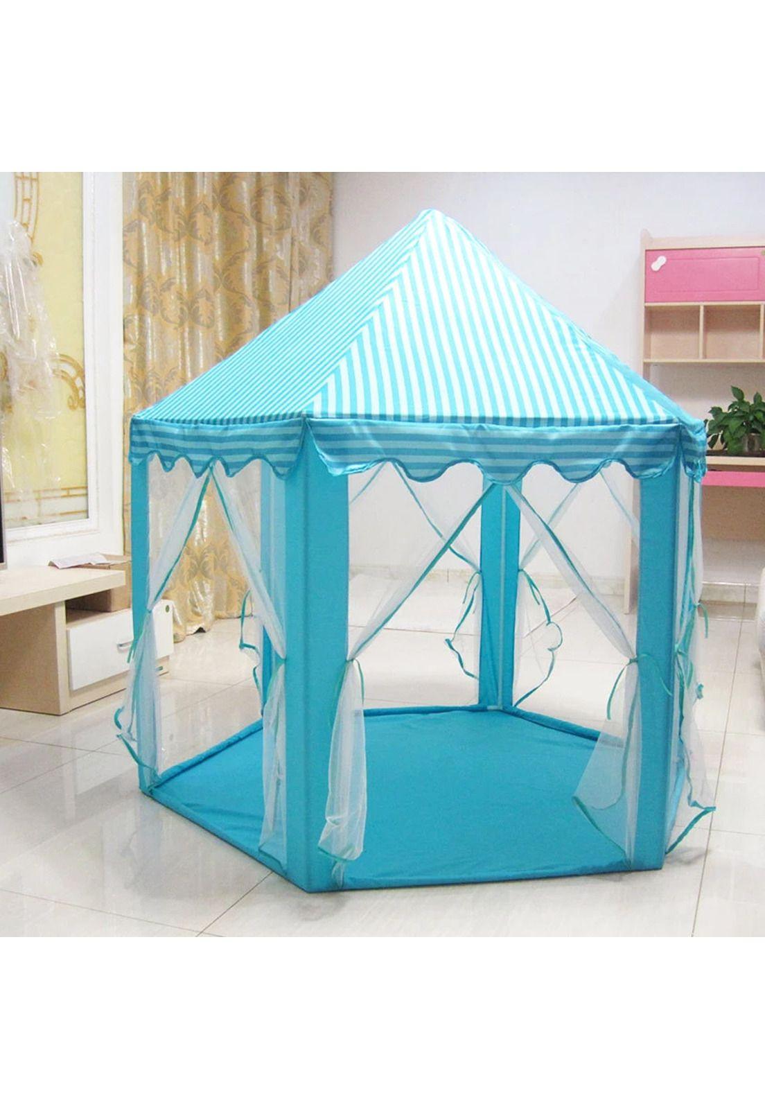 Carpa Tool Castillo Tienda Infantil Para Niñas Niños Azul-2
