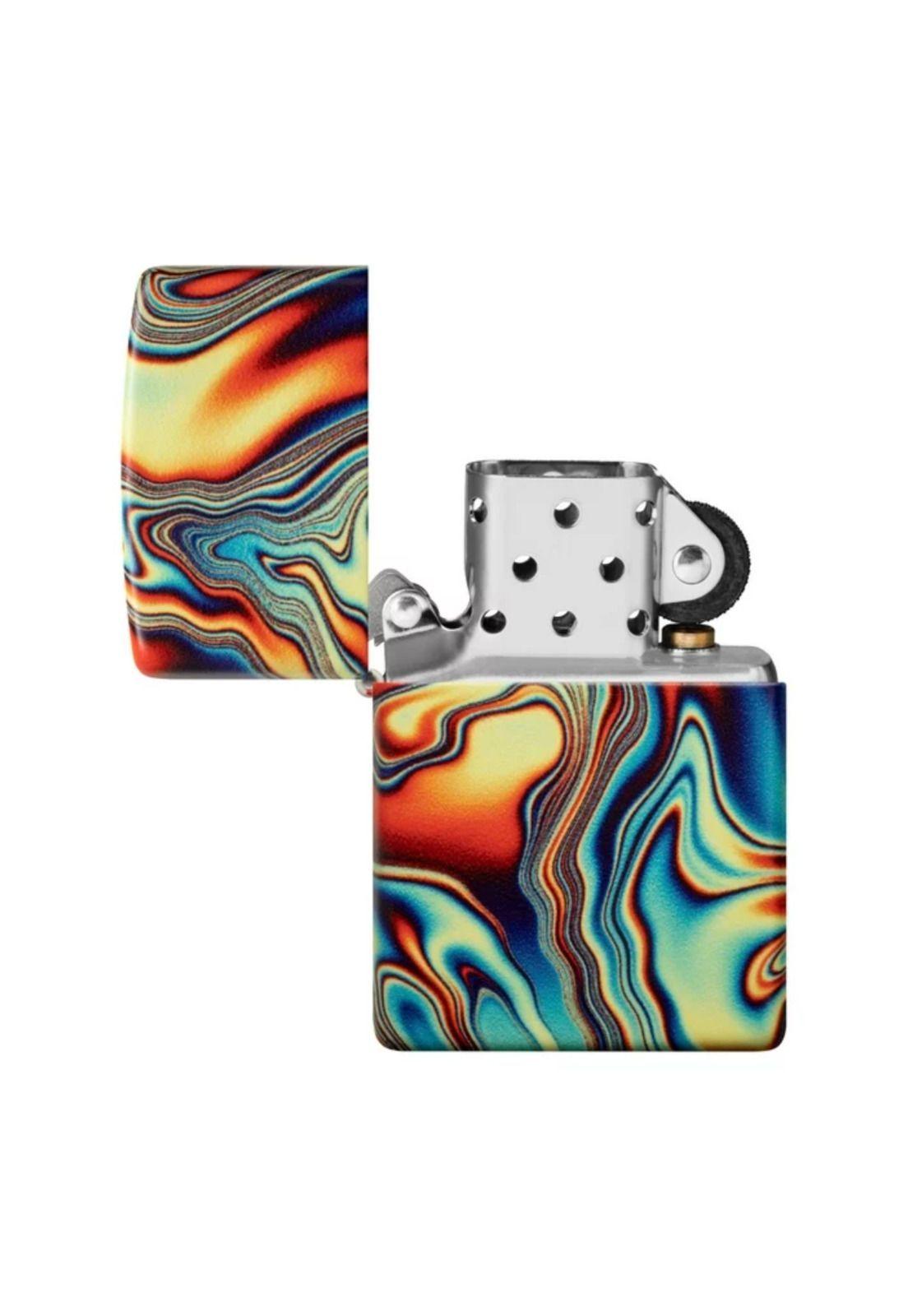 Encendedor Zippo Colorful Swirl Pattern Multicolor ZP48612 (Talle:Tamaño Único)-3