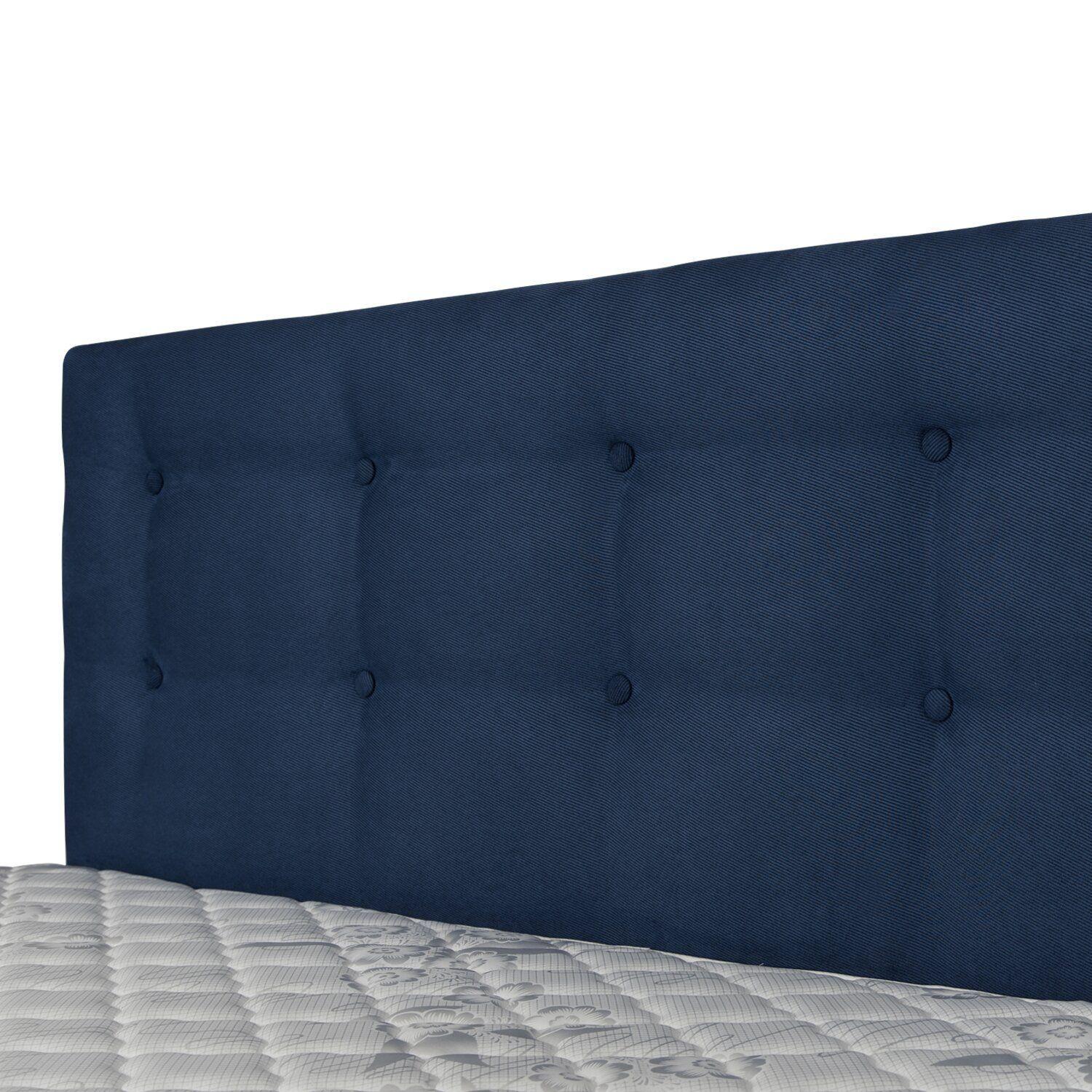 Box Americano Alegro T3500 capitoné 2 PL Azul-2