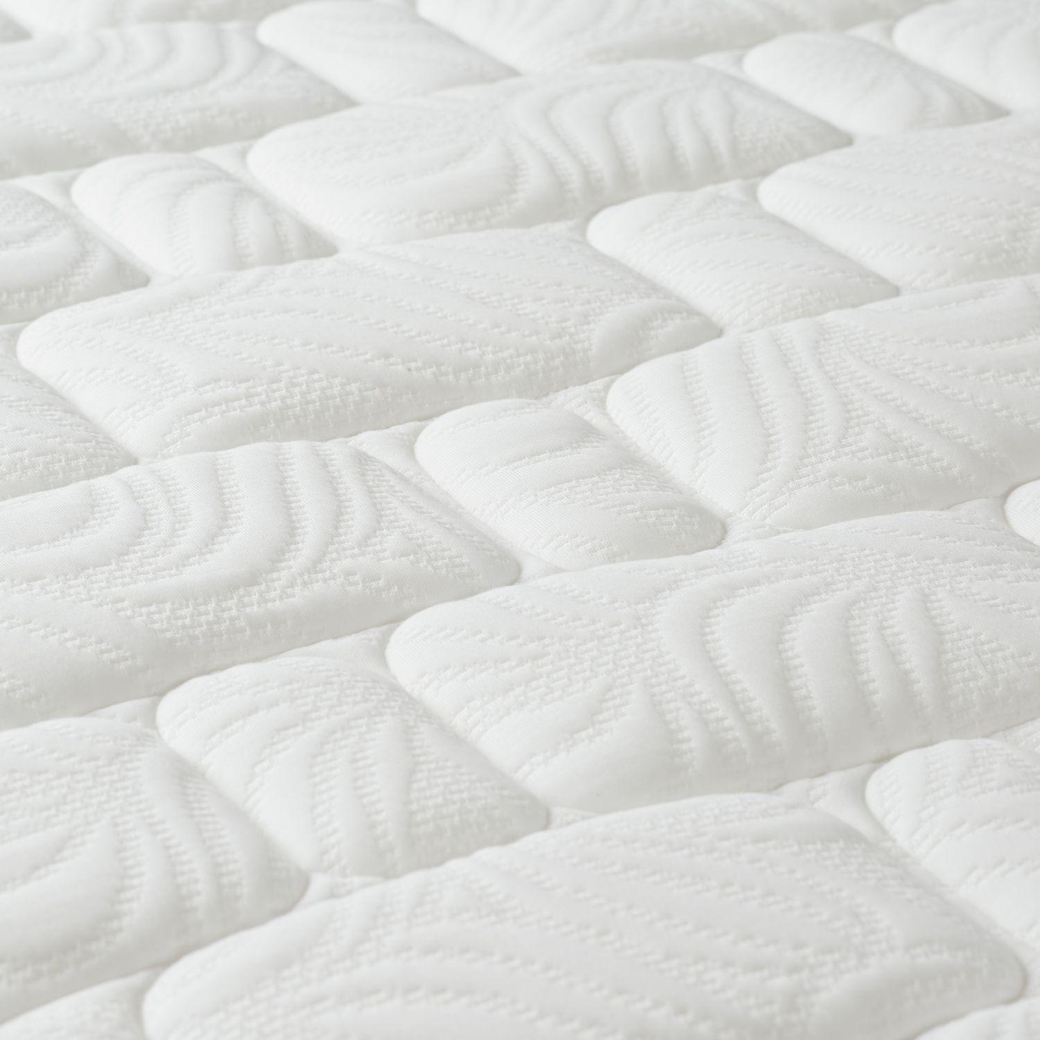 Box Americano Excélsior 2 Plazas BD Capitoné Crema con Látex-3