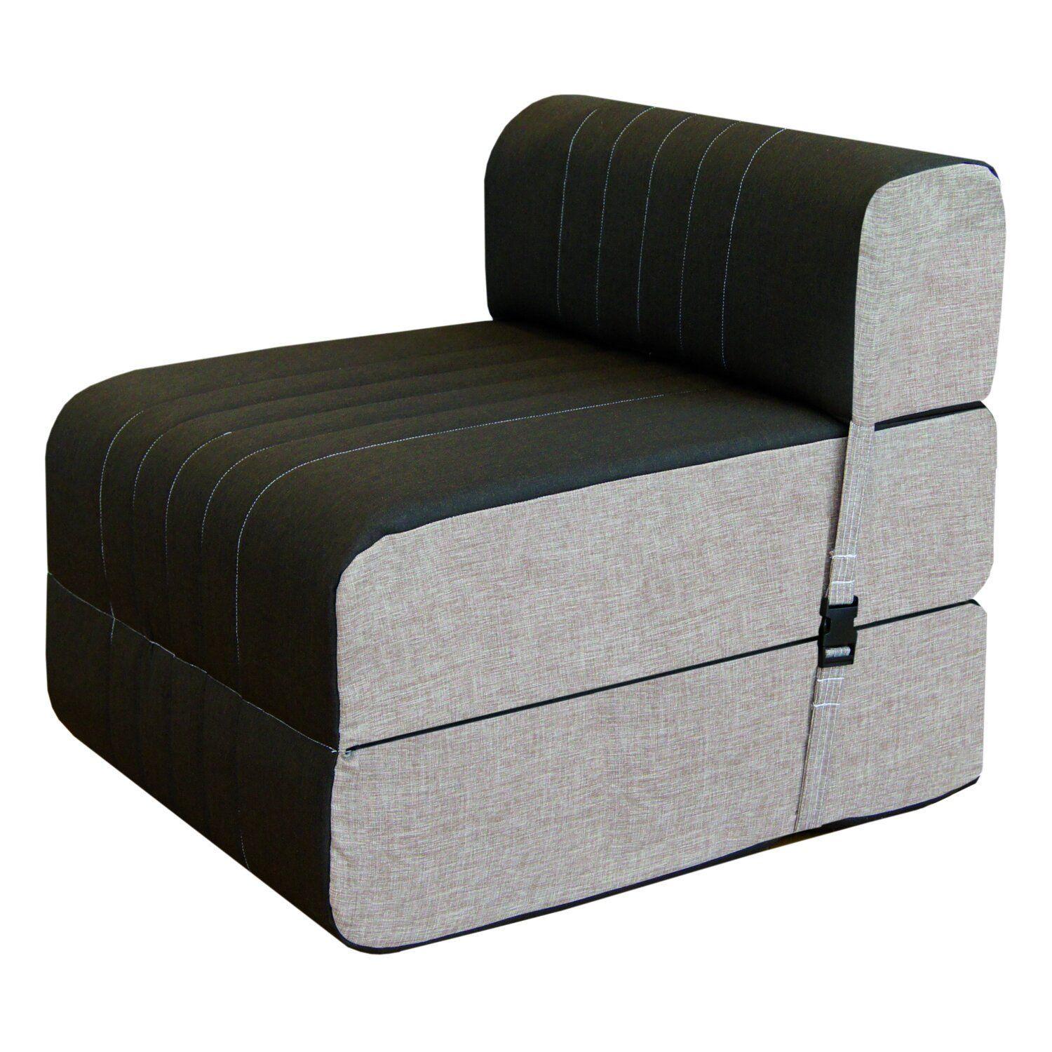 Sofá Cama Plegable Chocolate, 65 cm-0