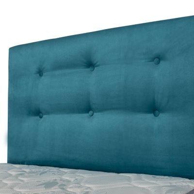 Box Americano Alegro T3500 Capitoné 1,5 PL Turquesa-2