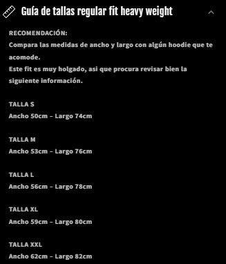 Polera Don't Look Back Azul Marino Heavy Weight 280 gr-2