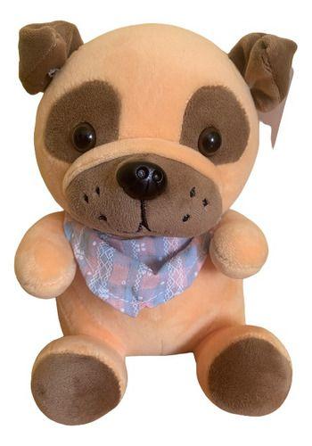 Peluche Perrito Con Pañuelo Kawaii De Felpa Suave 20cm-0