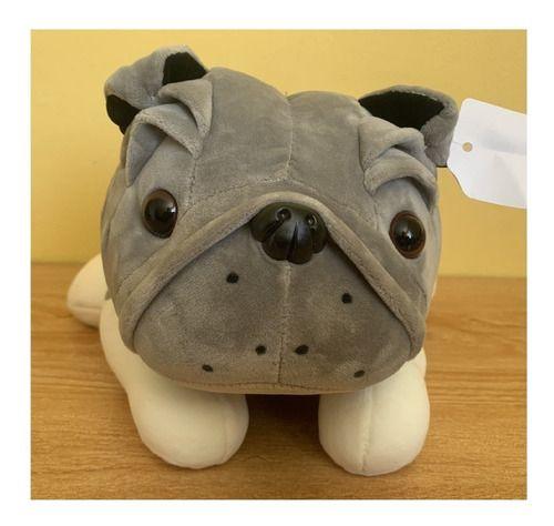 Peluche Perro Bulldog Tierno Kawaii Felpa Suave 32cm Largo-1
