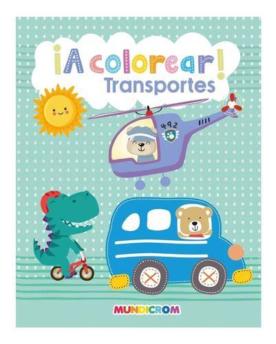 Colección ¡a Colorear! 3 Libros, Dinosaurio-transporte-anima-2