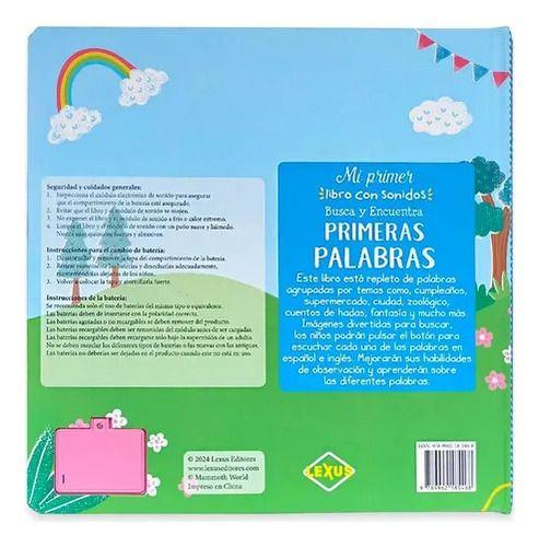 Primeras Palabras Mi Primer Libro 50 Sonidos Busca-encuentra-5