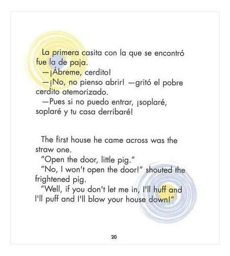 Bilingue Los Tres Cerditos/ The Three Little Pigs Audiolibro-2